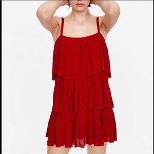 Zara Ruffle Knit Dress